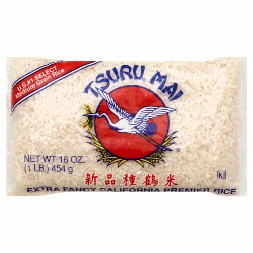 Tsuru Mai Medium Grain Rice Perspective: front