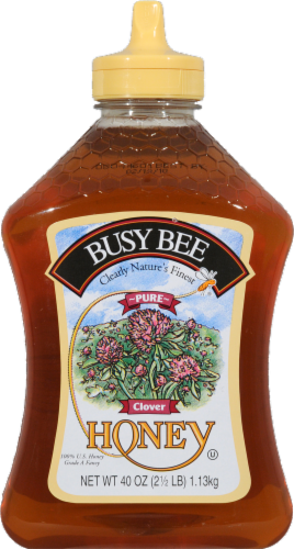 Busy Bee Clover Honey Perspective: front