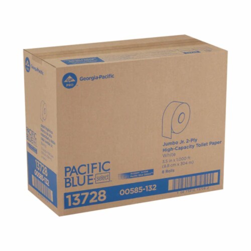 Georgia Pacific Professional Jumbo 2-Ply Toilet Paper Perspective: front