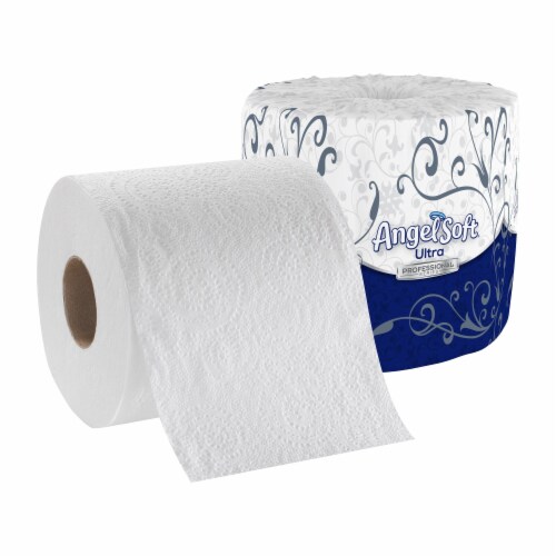 Georgia-Pacific Toilet Paper Roll,400,White,PK20  1632014 Perspective: front
