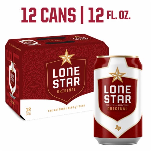 Lone Star Texas Lager Domestic Beer Perspective: front