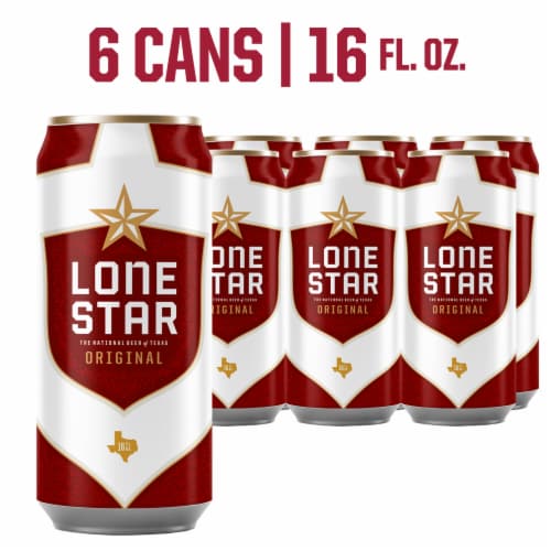 Lone Star Texas Lager Domestic Beer Perspective: front