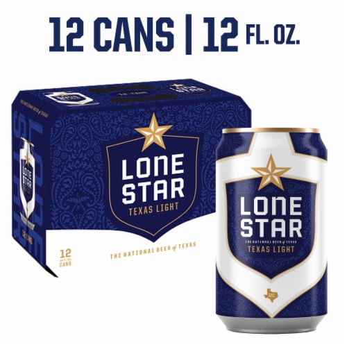 Lone Star Light Texas Lager Beer Perspective: front