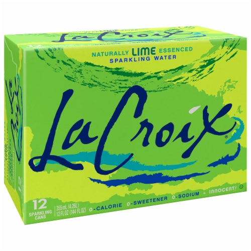 LaCroix® Lime Flavored Sparkling Water Cans