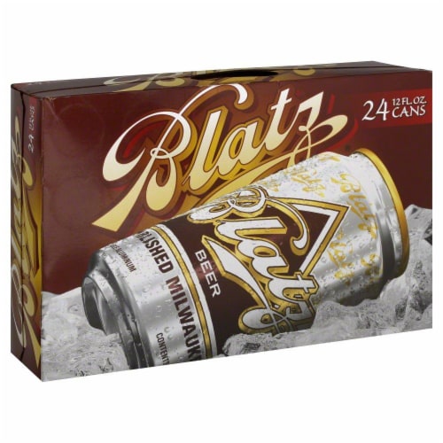 Blatz Beer Perspective: front