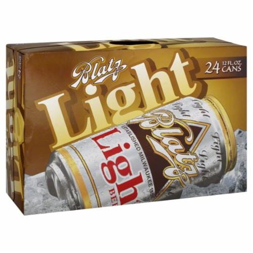Blatz Light Beer Perspective: front