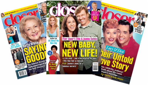 Closer Magazine Perspective: front