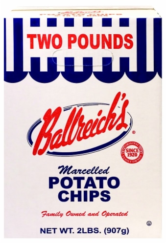 Ballreich's Marcelled Potato Chips Perspective: front