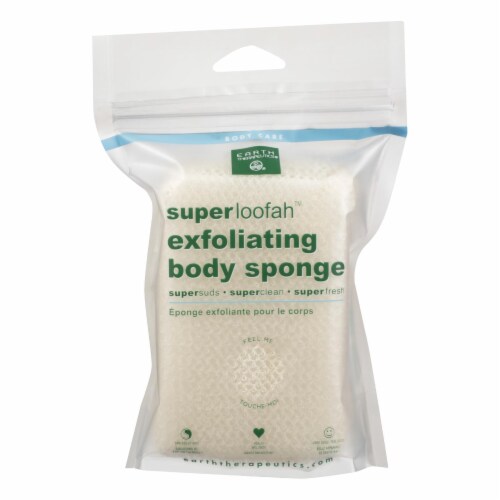Earth Therapeutics Super Loofah™ Exfoliating Body Sponge Perspective: front