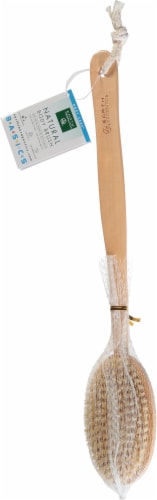 Earth Therapeutics Natural Body Brush Perspective: front