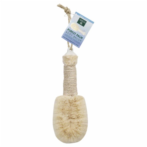 Earth Therapeutics Purest Palm Body Brush Perspective: front