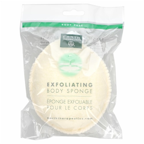 Earth Therapeutics® Exfoliating Body Sponge Perspective: front
