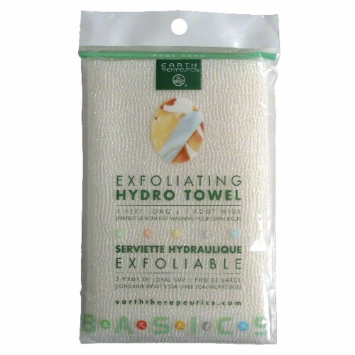 Earth Therapeutics Exfoliating Hydro Towel Perspective: front