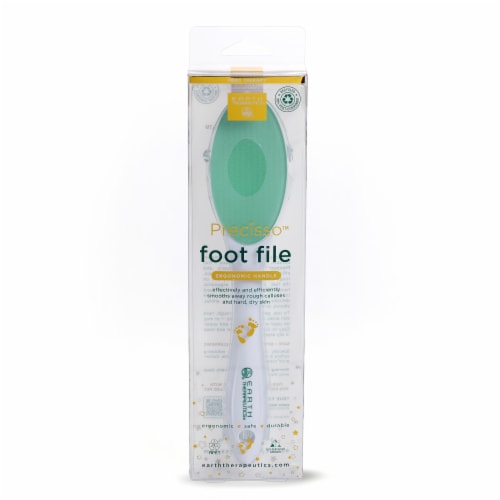 Earth Therapeutics® Pricisso™ Foot File Perspective: front