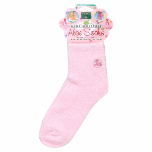 Earth Therapeutics® Aloe Infused Socks Perspective: front