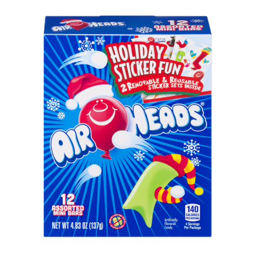 Airheads® Holiday Sticker Book Perspective: front