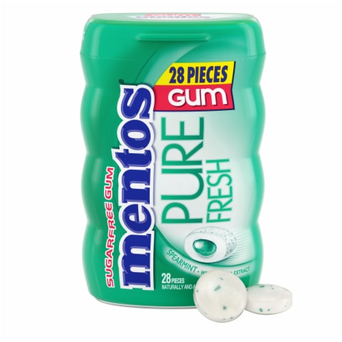 Mentos Sugar Free Gum Spearmint Flavor 40 Pieces Gum Spearmint Chewing Gum  Price in India - Buy Mentos Sugar Free Gum Spearmint Flavor 40 Pieces Gum  Spearmint Chewing Gum online at