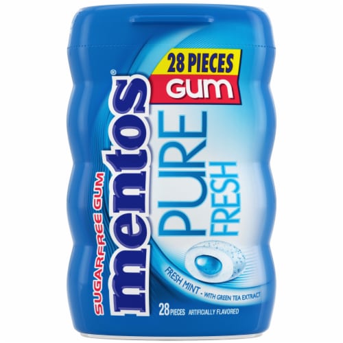 Mentos Pure Fresh Spearmint Gum 4 pk./50 ct.