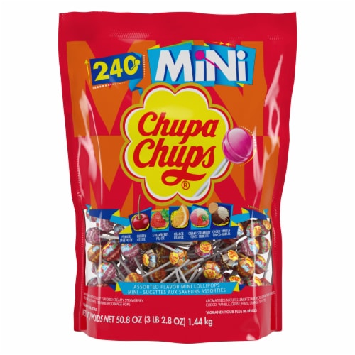 Chupa Chups® Assorted Mini Lollipops, 240 ct / 50.8 oz - Fry's