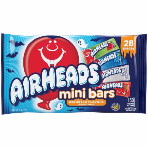 Airheads Assorted Flavors Mini Bars Variety Pack Perspective: front