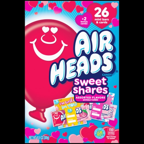 Airheads® Sweet Shares Valentines Exchange Box Perspective: front