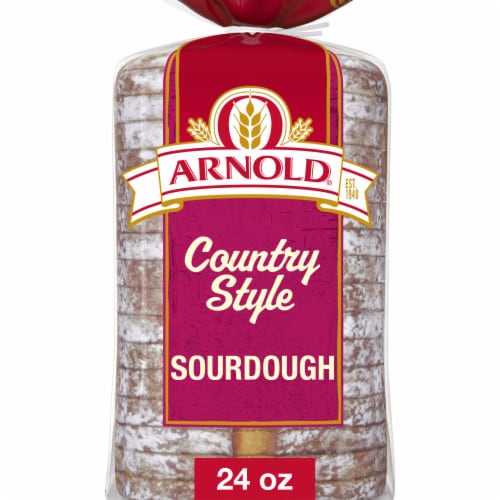 Arnold Country Style Sourdough Bread Perspective: front