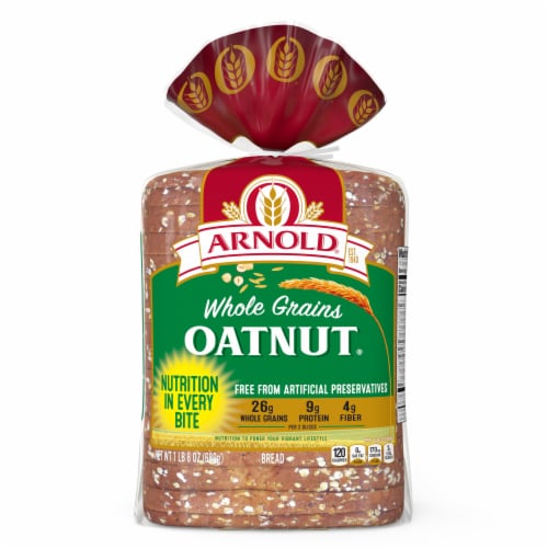 Arnold Whole Grains Oatnut Bread Perspective: front