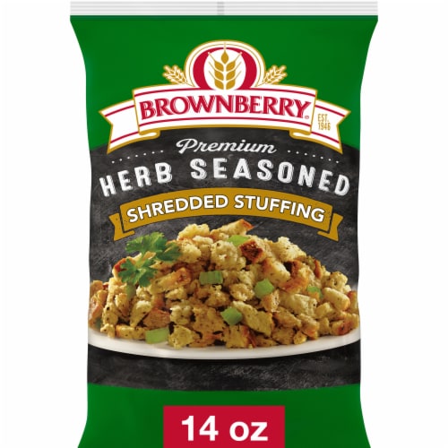 Brownberry® Herb Seasoned Shredded Stuffing Perspective: front
