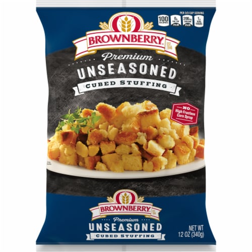 Brownberry Unseasoned Stuffing Perspective: front