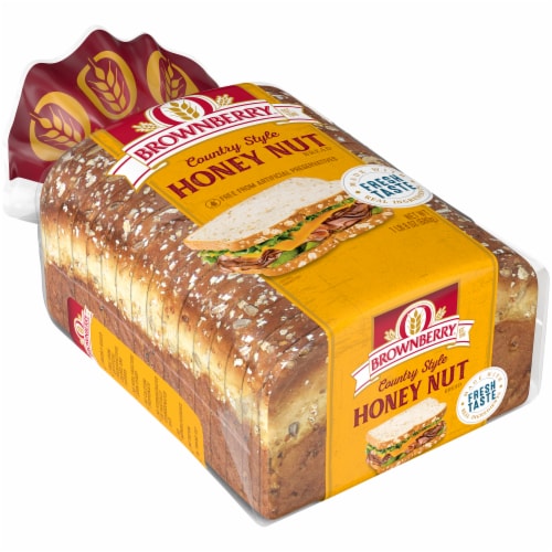 Brownberry® Country Honey Nut Bread Perspective: front