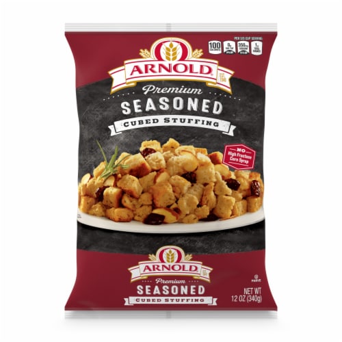Arnold Premium Seasoned Cubed Stuffing Perspective: front
