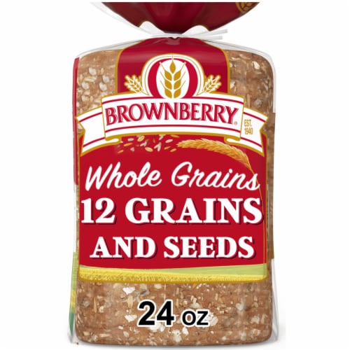 Brownberry Whole Grains 12 Grain Sandwich Bread, 24 oz - Baker’s