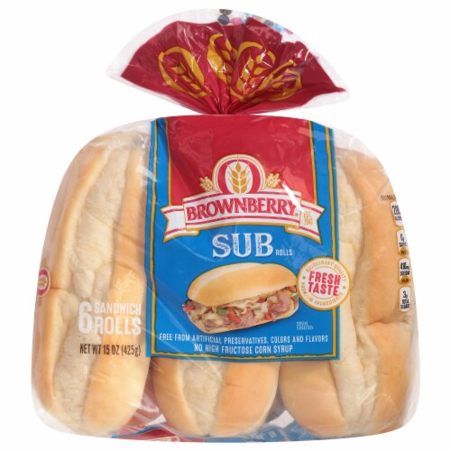 Brownberry® Sub Sandwich Rolls Perspective: front