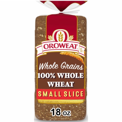 Oroweat Whole Grains 100% Whole Wheat Sandwich Bread Perspective: front