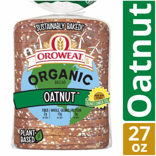Oroweat® Organic Oatnut Bread Perspective: front