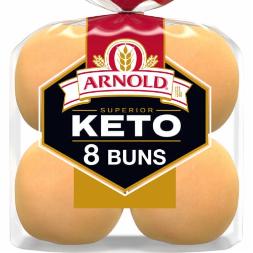 Arnold Superior Keto Plain Hamburger Buns