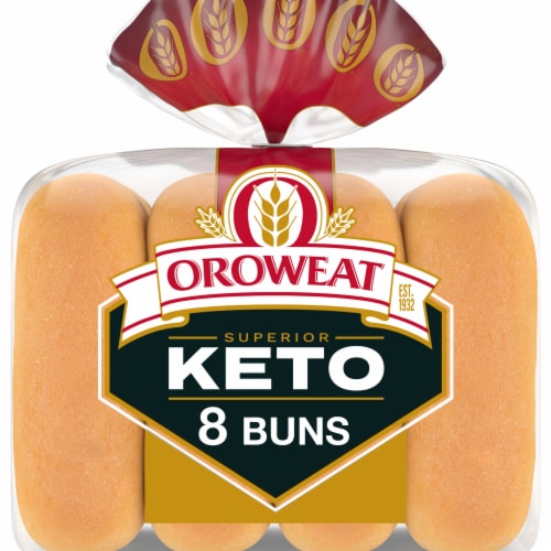 Oroweat® Superior Keto Hotdog Buns Perspective: front