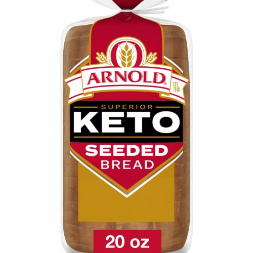 Arnold Seeded Superior Keto Bread Perspective: front