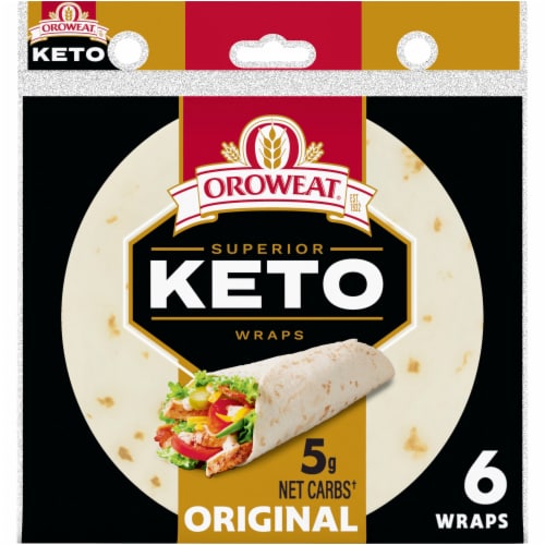 Oroweat Keto Wraps Perspective: front