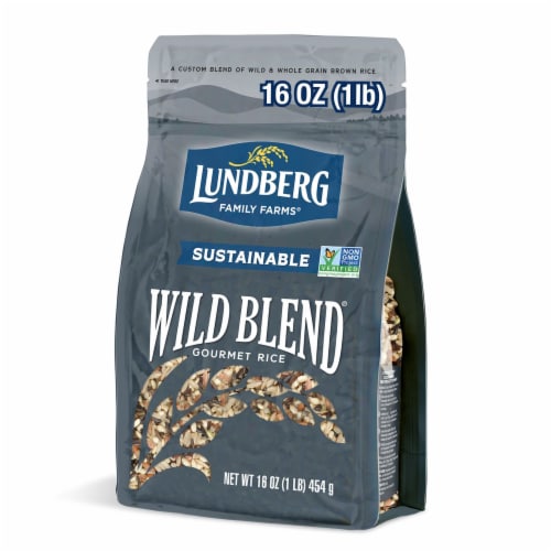 Lundberg Family Farms® Sustainable Wild Blend® Rice Perspective: front