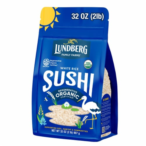 Lundberg Organic California Sushi Rice Perspective: front