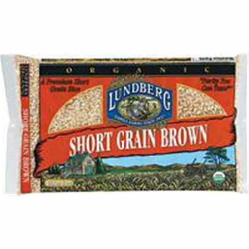 Lundberg Family Farms® Organic Short Grain Brown Rice Perspective: front