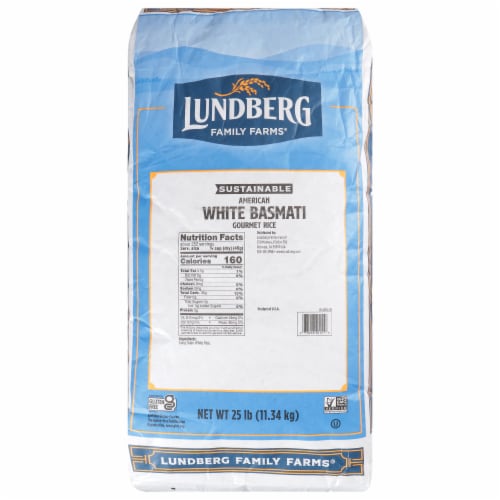 Lundberg Eco-Farmed California White Basmati Rice Perspective: front
