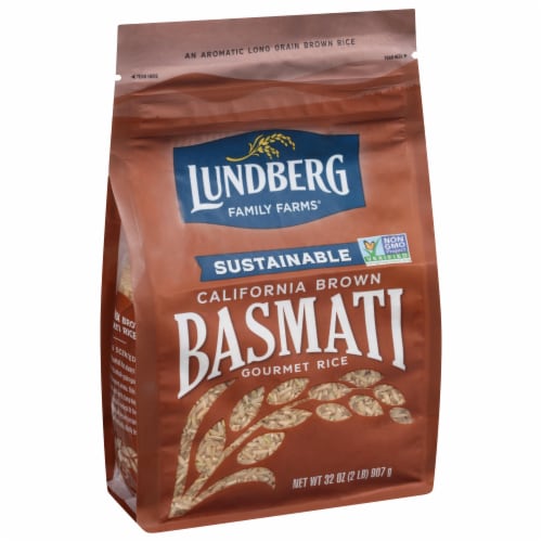 Lundberg California Brown Basmati Whole Grain Rice Perspective: front