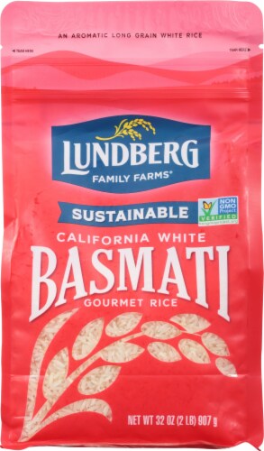 Lundberg Family Farms® Sustainable California White Basmati Gourmet Rice Perspective: front