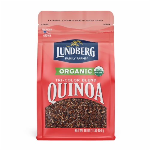 Lundberg® Organic Tri-Color Blend Quinoa Perspective: front