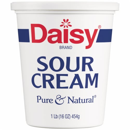 Daisy Pure and Natural Sour Cream Perspective: front