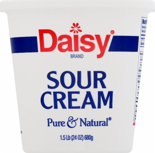 Daisy Pure and Natural Sour Cream Perspective: front