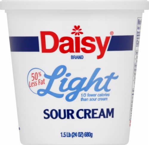 Daisy Light Sour Cream Perspective: front