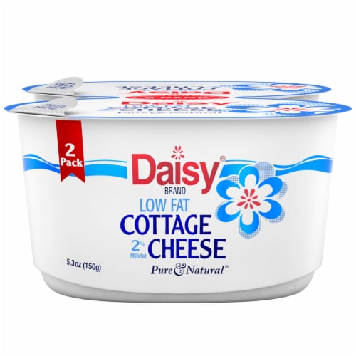 Daisy® Low Fat 2% Milkfat Cottage Cheese Two Pack Perspective: front
